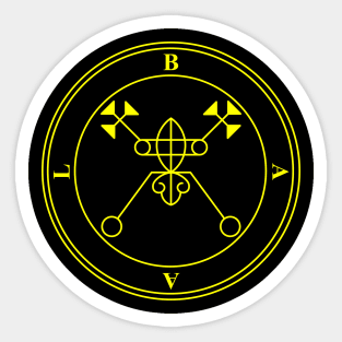 Gale Crest (Baal Sigil) Sticker